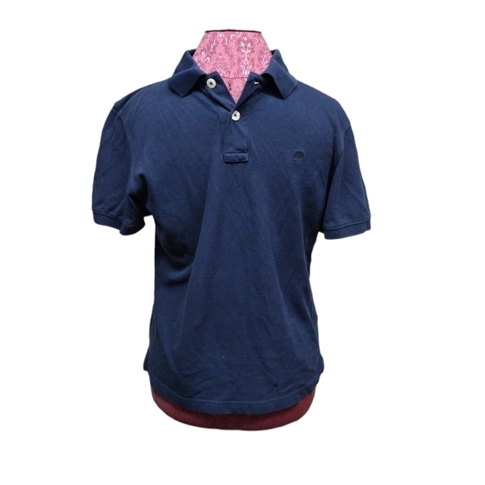 Timberland Men's Blue Polo Size Small